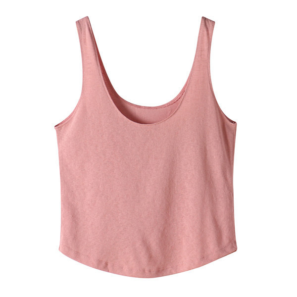 Plata modeļa sieviešu tops ar ovālu kakla izgriezumu