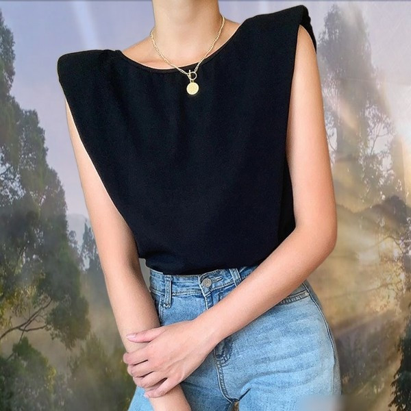 Maieu elegant de damă, cu element metalic