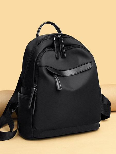 Rucsac modern de dama model simplu cu fermoar frontal