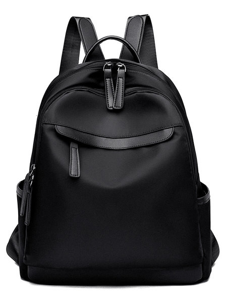 Rucsac modern de dama model simplu cu fermoar frontal