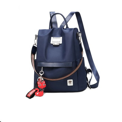 Pašreizējā sieviešu mugursoma ar īsu un garu rokturi