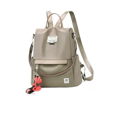 Pašreizējā sieviešu mugursoma ar īsu un garu rokturi