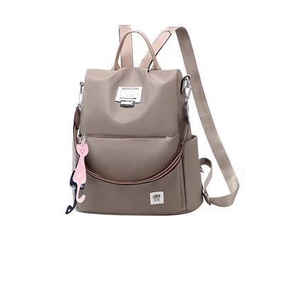 Pašreizējā sieviešu mugursoma ar īsu un garu rokturi