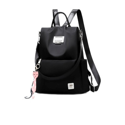 Pašreizējā sieviešu mugursoma ar īsu un garu rokturi