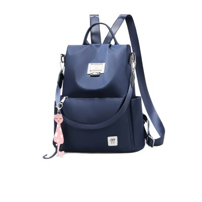 Pašreizējā sieviešu mugursoma ar īsu un garu rokturi