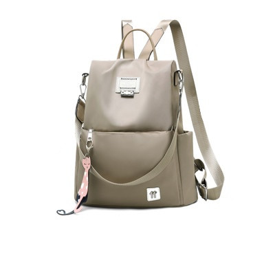 Pašreizējā sieviešu mugursoma ar īsu un garu rokturi