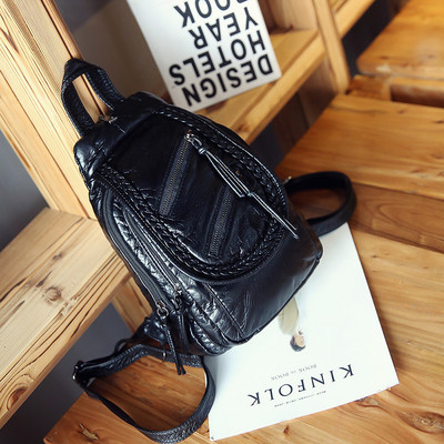 Rucsac de dama model nou cu maner si bretele din piele ecologica