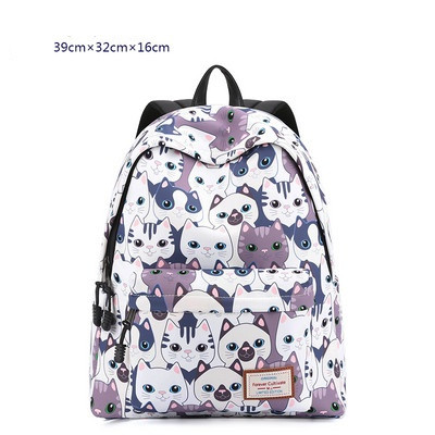 Sieviešu moderna mugursoma dažādos modeļos un rāvējslēdzējs