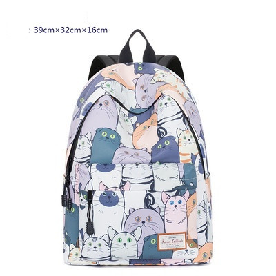 Sieviešu moderna mugursoma dažādos modeļos un rāvējslēdzējs