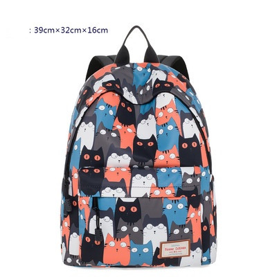 Sieviešu moderna mugursoma dažādos modeļos un rāvējslēdzējs