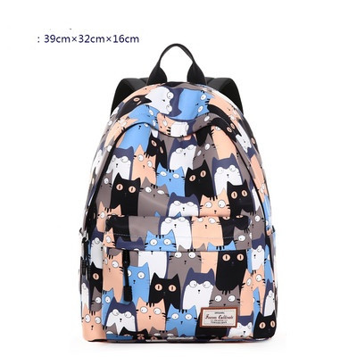 Sieviešu moderna mugursoma dažādos modeļos un rāvējslēdzējs