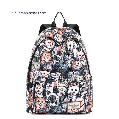 Sieviešu moderna mugursoma dažādos modeļos un rāvējslēdzējs