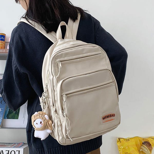 Moderna sieviešu mugursoma ar kabatām – vairākās krāsās