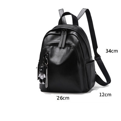 Moderna sieviešu mugursoma no eko ādas divos izmēros