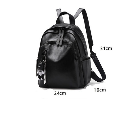 Moderna sieviešu mugursoma no eko ādas divos izmēros