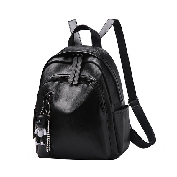 Moderna sieviešu mugursoma no eko ādas divos izmēros