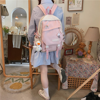 Rucsac textil dama model nou cu emblema