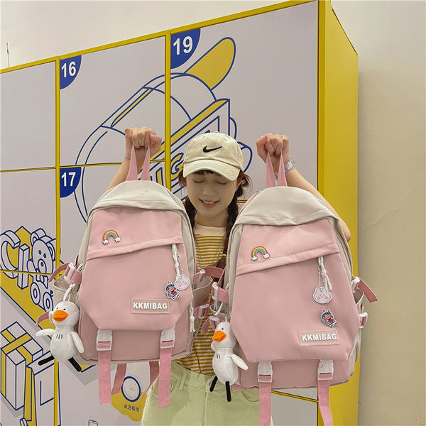 Rucsac textil dama model nou cu emblema