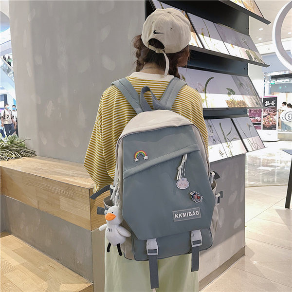 Rucsac textil dama model nou cu emblema