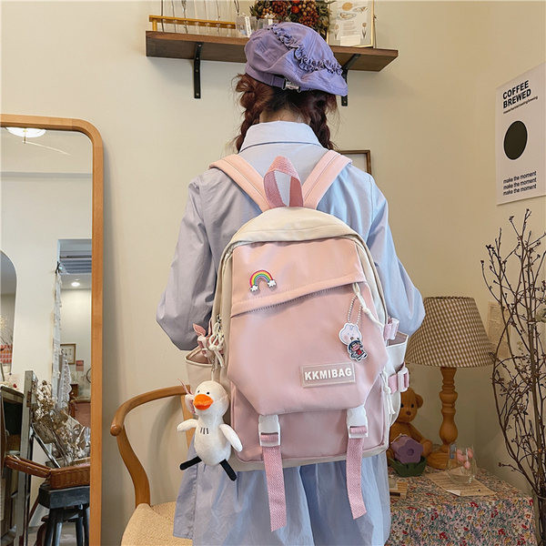 Rucsac textil dama model nou cu emblema