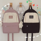 Rucsac de dama cu buzunar frontal cu element 3D