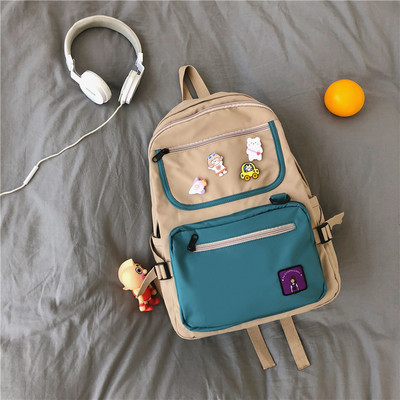 Rucsac modern de dama textil cu bretele late