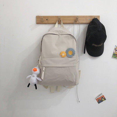 Rucsac de dama textil model nou cu accesoriu