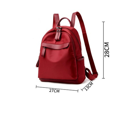 Rucsac modern de dama in doua marimi cu fermoar