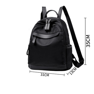 Rucsac modern de dama in doua marimi cu fermoar