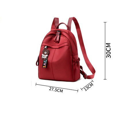 Ženski dnevni ruksak u dvije veličine običnog modela