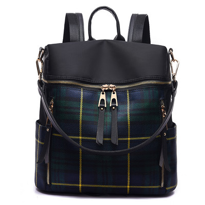 Sieviešu ikdienas mugursoma ar rāvējslēdzēju un plecu rokturi