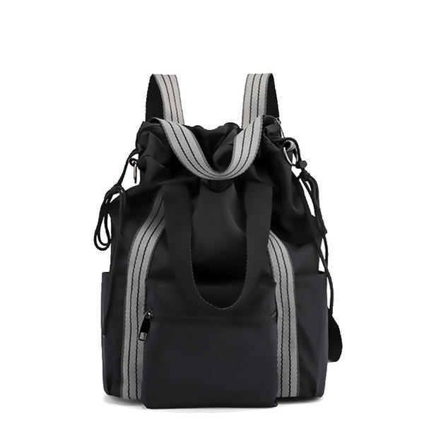 Jauna modeļa audekla sieviešu mugursoma ar plecu rokturiem - vairākas krāsas