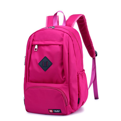 Audekla sieviešu mugursoma ar kabatām vairākās krāsās