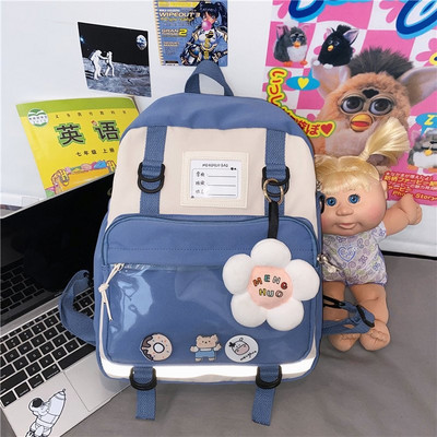 Rucsac de zi cu zi pentru femei cu element 3D - mai multe culori