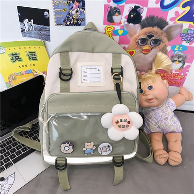 Rucsac de zi cu zi pentru femei cu element 3D - mai multe culori