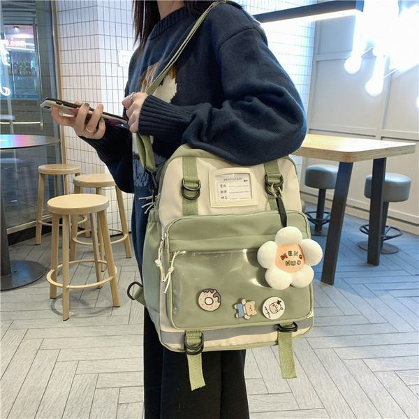 Rucsac de zi cu zi pentru femei cu element 3D - mai multe culori