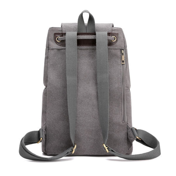 Jauna modeļa sieviešu audekla mugursoma ar metāla aizdari