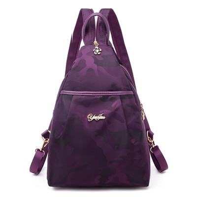 Rucsac de damă de zi cu zi cu element metalic în trei culori