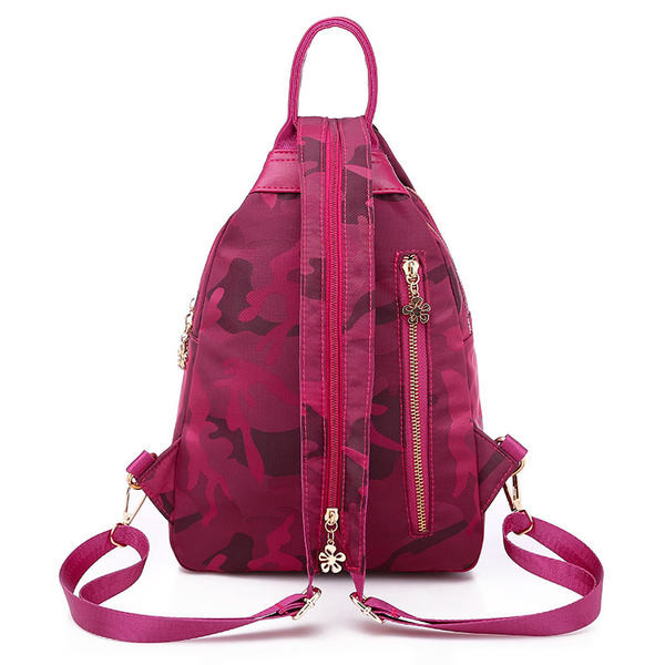 Rucsac de damă de zi cu zi cu element metalic în trei culori