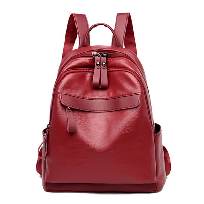 Sieviešu mugursoma no tīras eko ādas