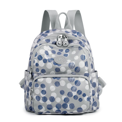 Neformālas krāsas sieviešu mugursoma ar priekšējo kabatu