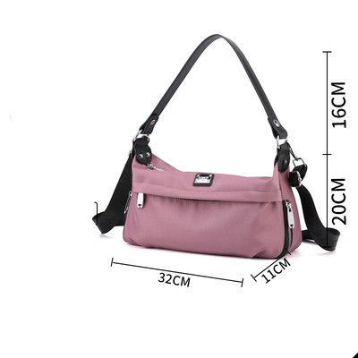 Geanta casual de dama cu buzunar frontal model simplu