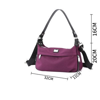 Geanta casual de dama cu buzunar frontal model simplu