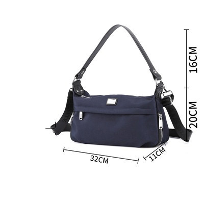 Geanta casual de dama cu buzunar frontal model simplu