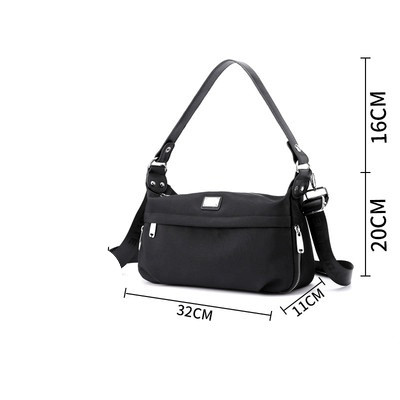 Geanta casual de dama cu buzunar frontal model simplu