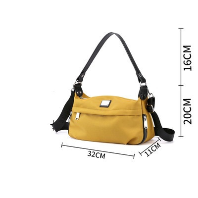 Geanta casual de dama cu buzunar frontal model simplu