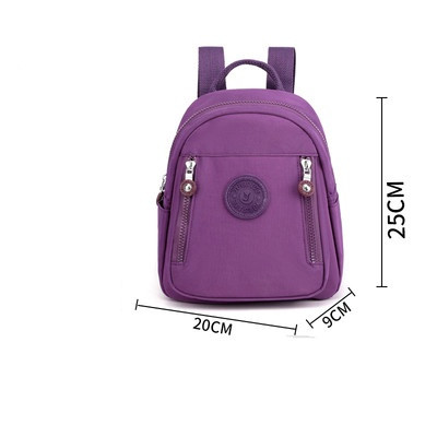 Rucsac de damă modern cu fermoar frontal model simplu