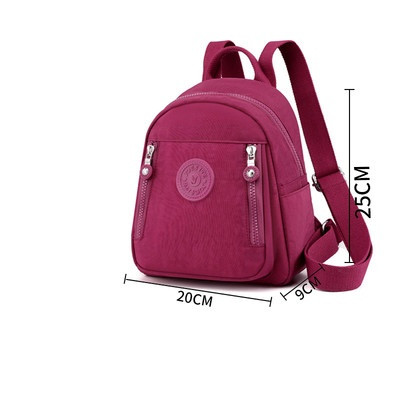 Rucsac de damă modern cu fermoar frontal model simplu