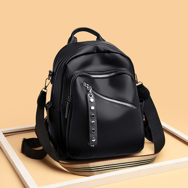 Rucsac modern de dama din piele ecologica in patru modele