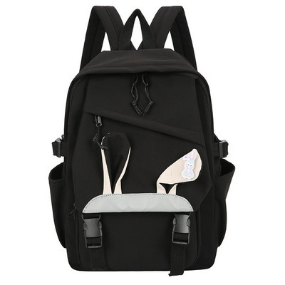 Γυναικείο καθημερινό σακίδιο με τσέπη και φερμουάρ